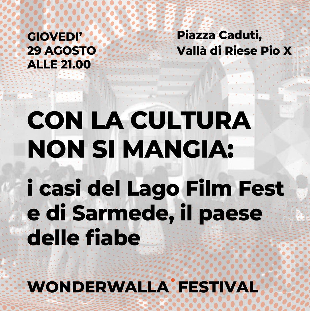 Con la cultura non si mangia
